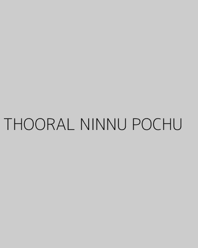 THOORAL NINNU POCHU (1982) poster